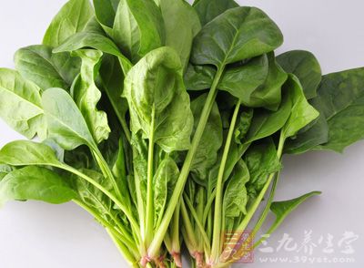 菠菜含钙量超过含磷量