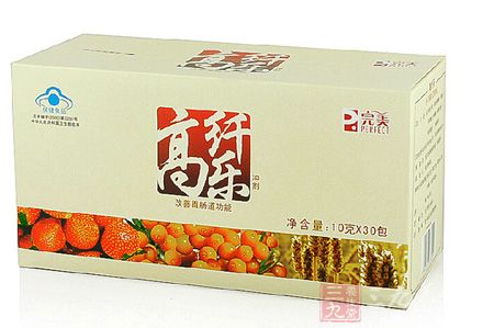 高纤乐产品的正面 高纤乐产品的正面