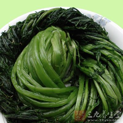 雪菜具有利尿止泻，祛风散血，消肿止痛的作用