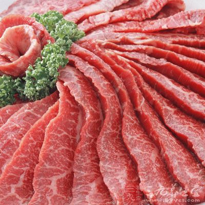 牛肉200克，豌豆苗20克