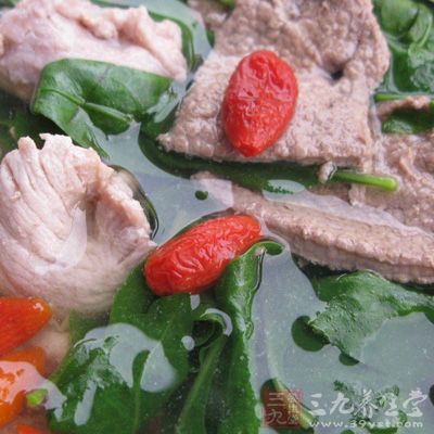 猪肝枸杞汤 猪肝枸杞汤