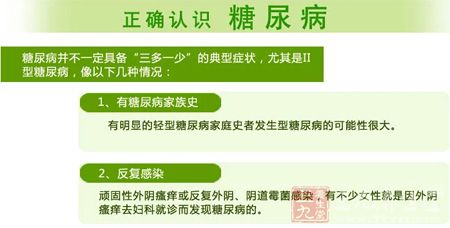 正确认识糖尿病