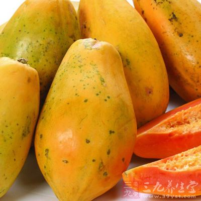 木瓜本身味甘、性平、微寒 木瓜本身味甘、性平、微寒