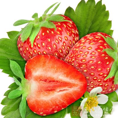 草莓——美白指数:★★★☆ 草莓——美白指数:★★★☆