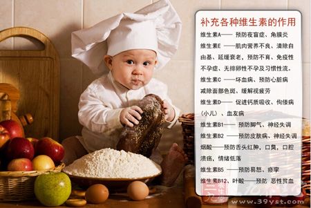 补充各种维生素的作用 补充各种维生素的作用