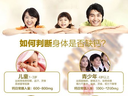 如何判断身体是否缺钙 如何判断身体是否缺钙