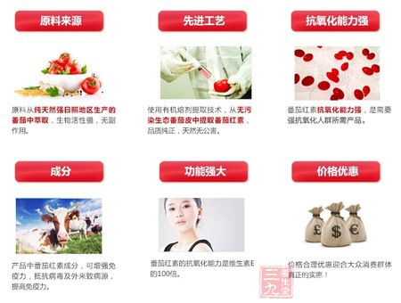 番茄红素软胶囊产品的优点 番茄红素软胶囊产品的优点