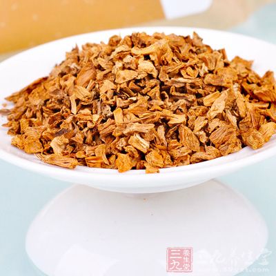 用牛蒡子(炒過(guò))，煎水含嗽能治牙痛