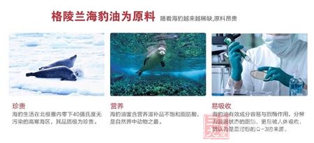 格陵兰海豹油为原料 格陵兰海豹油为原料