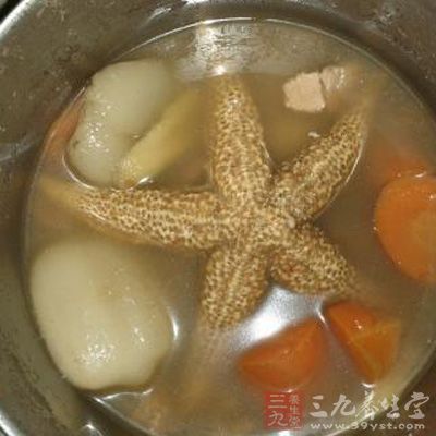 海星三宝(煲汤，两人份)