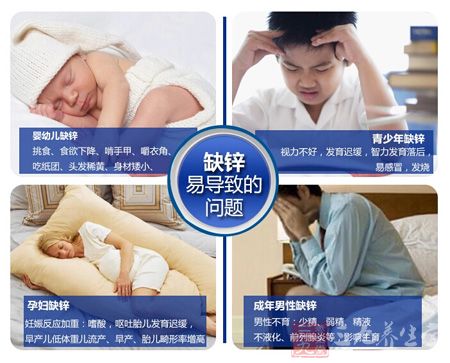 缺锌易导致的问题 缺锌易导致的问题