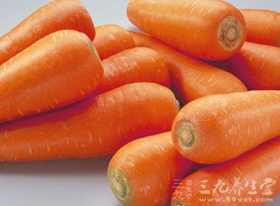 胡萝卜有利膈宽肠功效