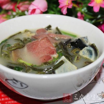 金华火腿上汤野蕨菜 金华火腿上汤野蕨菜