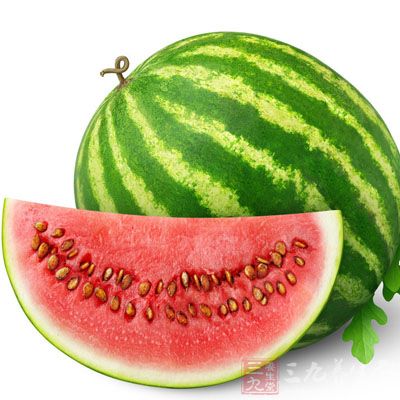 西瓜、鲤鱼、富含钾的食物