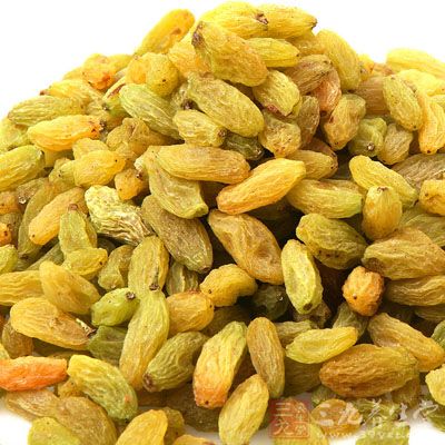 葡萄干中含有丰富的糖分 葡萄干中含有丰富的糖分