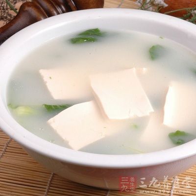 白菜豆腐汤