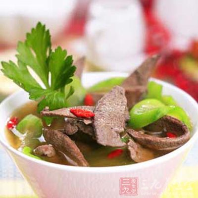 枸杞猪肝汤 枸杞猪肝汤