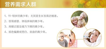 营养需求人群 营养需求人群