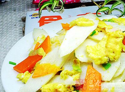 山药炒蛋 山药炒蛋