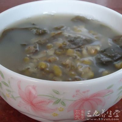 綠豆海帶湯