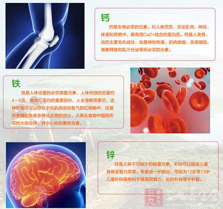 钙铁锌是人体不可缺少的微量元素 钙铁锌是人体不可缺少的微量元素