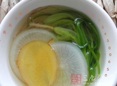 生姜萝卜饮 生姜萝卜饮