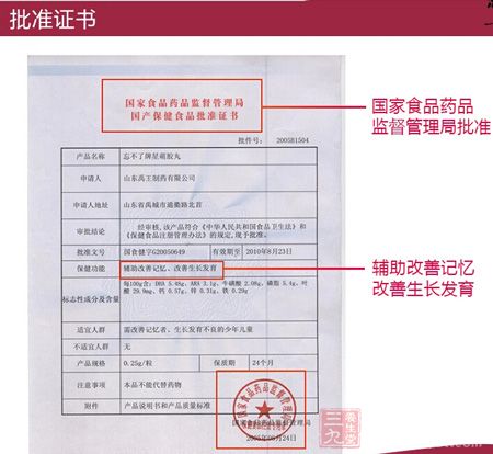 国家食品药品监督局批准 国家食品药品监督局批准