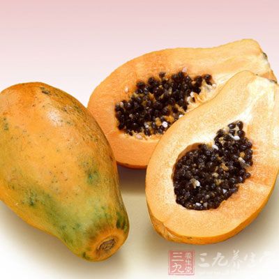 需要食用可提供大量维生素A的番木瓜