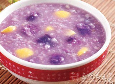 主题:山药紫薯粥