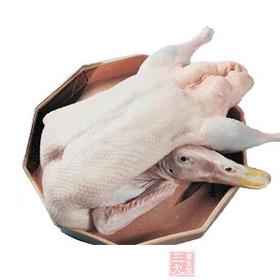鸭肉冬瓜汤配料：鸭肉200克