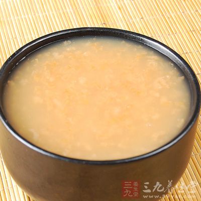 糯米500G小麦600G煮成稀粥