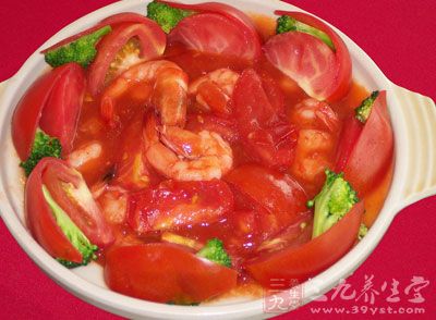 西红柿虾仁怎么做