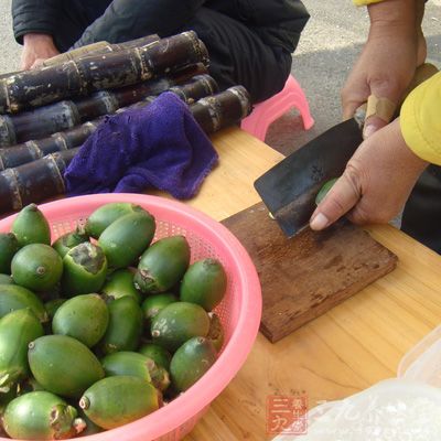 檳榔治療絳蟲，蛔蟲，姜片蟲，蟯蟲等腸寄生蟲時(shí)可單味研磨或配伍其他驅(qū)蟲藥同服