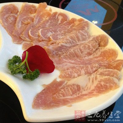 猪颈肉200g