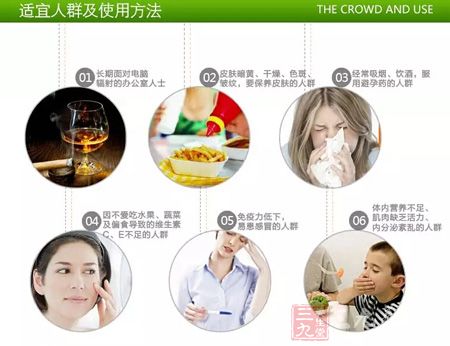 适宜人群及使用方法 适宜人群及使用方法