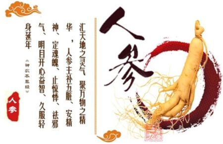 汇天地之灵气,聚万物之精华,人参主补五脏、安静神、定魂魄、止惊悸、祛邪气、明目开心益智、久服轻身延年 汇天地之灵气,聚万物之精华,人参主补五脏、安静神、定魂魄、止惊悸、祛邪气、明目开心益智、久服轻身延年