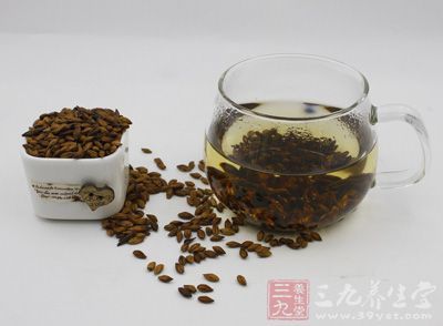 大麦茶有去除油腻，帮助消化的作用