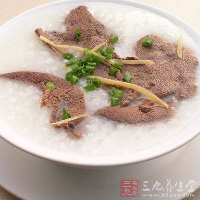 复方牛肝粥