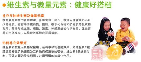 维生素与微量元素:健康好搭档 维生素与微量元素:健康好搭档
