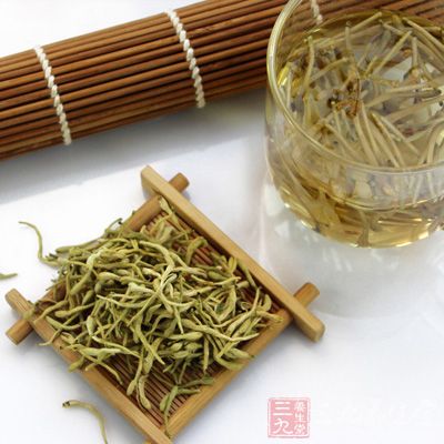 金银花茶具有清肝明目等作用