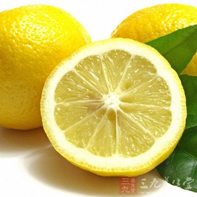 柠檬对皮肤有增白的作用