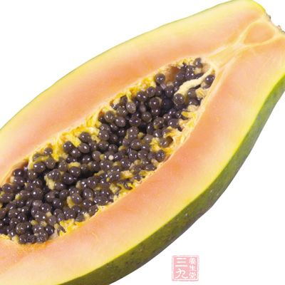 产妇产后乳汁稀少或乳汁不下，均可用木瓜与鱼同炖后食用