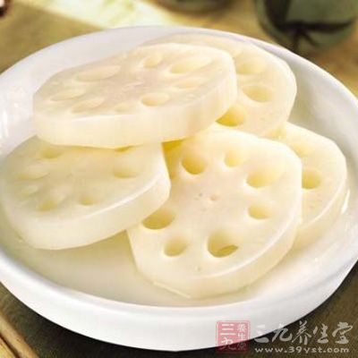 绿豆酿莲藕原料：莲藕400g