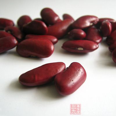 红豆能消水肿、降低血脂肪，是减肥的好食品