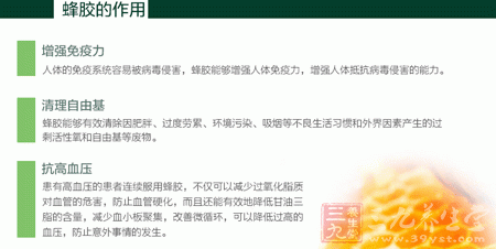 蜂胶的作用有哪些 蜂胶的作用有哪些