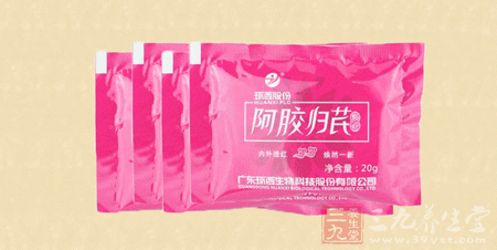 环西牌阿胶归芪颗粒产品内包装图 环西牌阿胶归芪颗粒产品内包装图