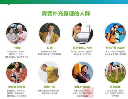 需要补充氨糖的人群