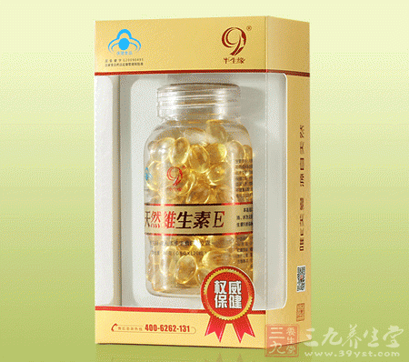 半生缘牌天然维生素E软胶囊产品图片