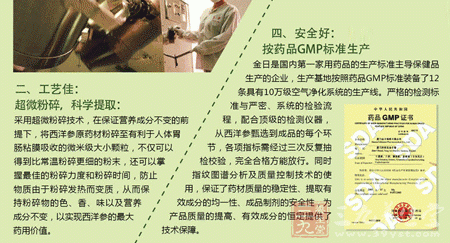 金日牌美国洋参袋泡茶安全好 金日牌美国洋参袋泡茶安全好