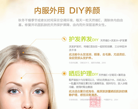 内服外用 DIY养颜